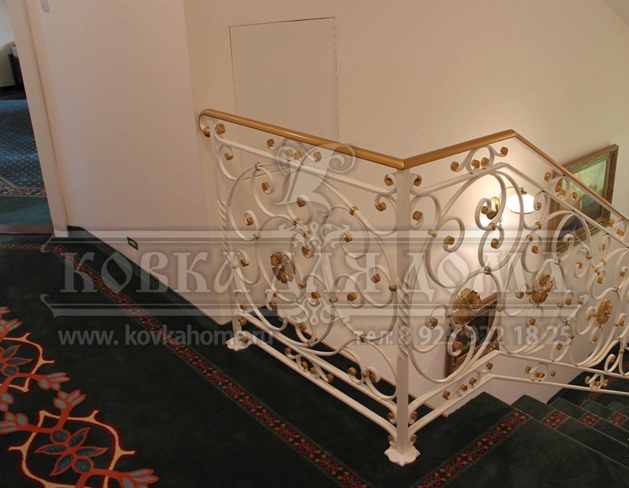 Кованые изделия спб. Кованые балясины белые. т. 8 916 536 56 50